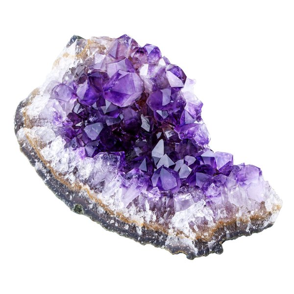 Jovivi Amethyst Clusters, Natural Raw Amethyst Geode Healng Crystals Stone Rock Crystal Cluster Druzy Gemstone Specimen for Witchcraft, 0.18 lb-0.33 lb