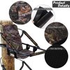 YUNVI 4 PCS Tree Stand Rail Pads,Summit Treestands Shooting Rail Pads,Ladder Tree Stand Shooting Rail Camo Covers for Climbing Tree Stands,Tripod Deer Stand Accessories