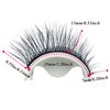 Wffenhefragrance Artificial Mink Eyelashes - Fluffy Wispy Lashes 5 Pairs | Natural Look False Eyelashes Extensions| Easy to Apply | Reusable Strip Lashes | 7-13-14mm