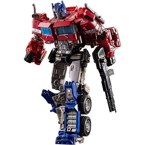 Setype Deformed Car Robot Toy, 8-inch Collectible Action Figures, Alloy Deformation Portable Robot Toy Model, Manual Transformed into Toy for Kids Girls Boys