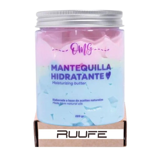 Body butter Mantequilla corporal omg mantequilla corporal para hidratar y dejar suave tu piel fabricado por omg by kaba (HIDRATANTE)