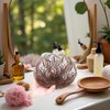 Galepromot Light Brown Wig Pieces for Top of Head, Curly Hair Topper Replacement Fluffy Hairpiece Seamless Clip in Top Wiglet for Women Thin Hair Hairpieces,Hair Accessories