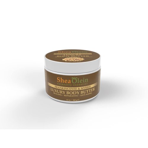 Shea Olein Luxury Body Butter (Frankincense - Myrrh Luxury Body Butter (12oz))