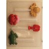 Sea Creatures (sea turtle, octupus, lobster, crab) Lollipop Candy Molds AO233