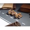 UGEARS Wooden 3D Puzzles for Adults – Compact Racer Model Kits Crafts for Adults Building Kit – Easy DIY Miniature Kit Wooden Models for Adults to Build – 3D Wooden Puzzles for Adults – 90 Pcs