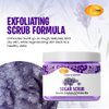 SPA REDI Sugar Scrub - Lavender and Wildflower - 16 Oz - Exfoliating, Moisturizing, Hydrating and Nourishing, Glow, Polish, Smooth and Fresh Skin - Body Exfoliator