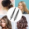 12Pcs Hair Clips Pins Black hair Clip for Women Girls DIY all hair types and all types Bobby Pins,Hair Accessories