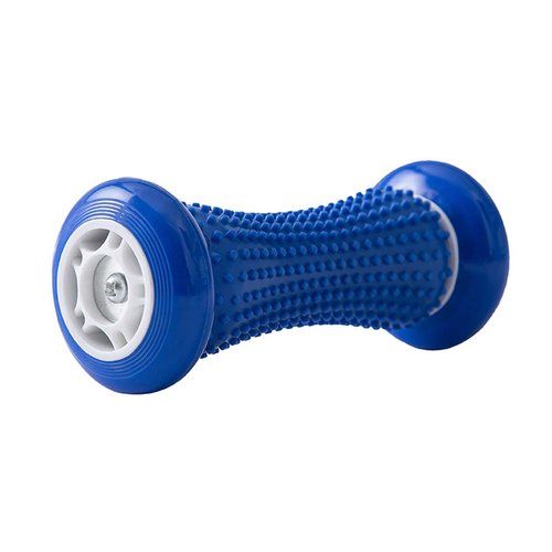 AINAAN Foot Massage Roller for Relief Plantar Fasciitis and Reflexology Massage for Deep Tissue Acupresssure Recovery for Relax Foot Back Leg Hand Tight Muscle（Dark Blue）