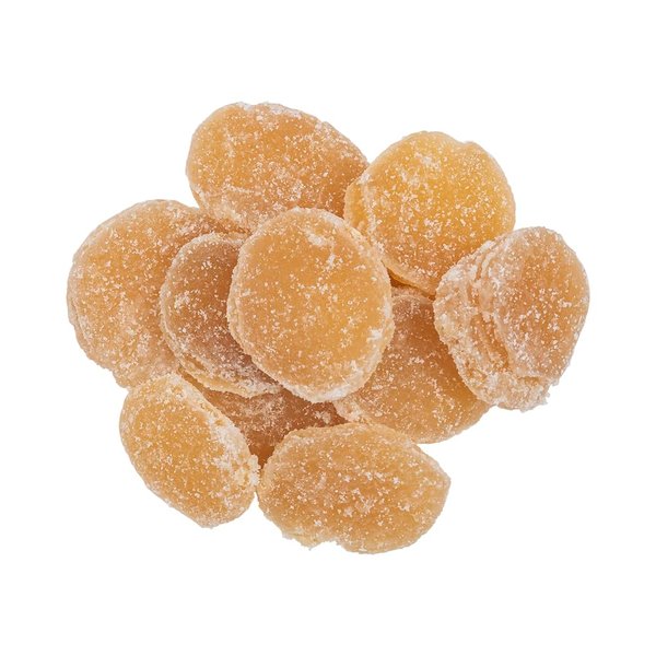 OliveNation Crystalized Ginger Slices, Sweet and Spicy Candied Ginger, Kosher, Gluten Free, Vegan - 1 pound