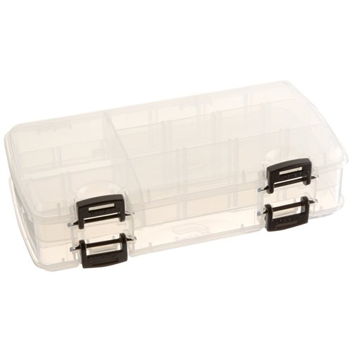Plano Adjustable Double-Sided StowAway Tackle Box Premium Tackle Storage, Plastic, Multicolor