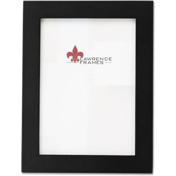 Lawrence Frames 34357 Black Wood Classic 5x7 Picture Frame