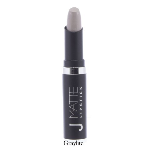 J MATTE Lipstick Ultra Matte Super Rich Smooth Hydrating Treatment Long Lasting Waterproof 36 Colors to choose from (Graylite)