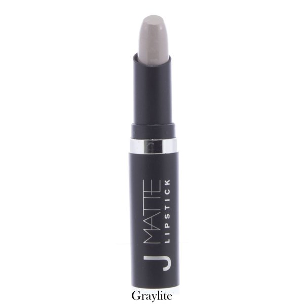J MATTE Lipstick Ultra Matte Super Rich Smooth Hydrating Treatment Long Lasting Waterproof 36 Colors to choose from (Graylite)