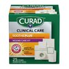 Curad SoothePlus Wound Care Kit with Arm & Hammer Baking Soda, Assorted Pack of Gauzes and Tape, 25 Count
