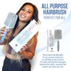 Detangling Brush - Ceramic Paddle Detangler Brush for Curly, Thick, and Straight Hair - Dry and Wet Hair Brush Quickly Detangles and Smooths hair - Hair Brushes for Women and Men (Boar + Nylon)