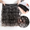 ADOIFAIR Body Wave Bundles 12A Grade Unprocessed Human Hair Bundles 26 Inch Long Body Wave Bundles Human Hair Extensions One Bundles Natural Color