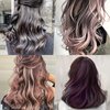 Losaria 9 Pcs Hair Highlighting Kit with Cap Silicone Highlight Cap with Holes Highlighting Cap with Hook Reusable Hair Coloring Dye Cap Highlights Kit for DIY Dyeing Pre Punched Hair Frosting Cap