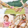 MDDRUIQI Temporary Tattoo Kids - Fake Tattoos for Kids - Party Favors for Kids 8-12,Art Crafts for 4 5 6 7 8 9 10 Year Old Girls Boys Birthday Gift,Cute Cool Stuff Kit,School Supplies,60 Styles
