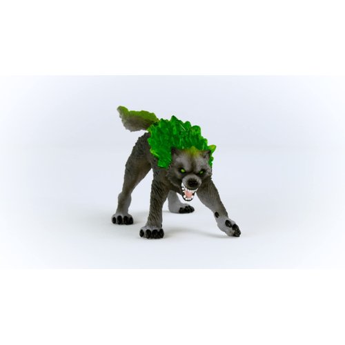 Schleich Eldrador New 2023, Mythical Creature Toys for Boys and Girls, Granite Wolf Action Figure Toy, Ages 7+