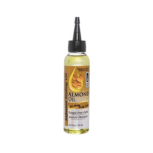 Doo Gro Infusion Styling Oil Almond Oil For Kinky Coily Curls 4.5Oz (Pack of 6)