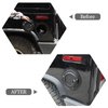 PIUGILH Fuel Door Locking Fit for Hummer H2 2003-2009 Exterior Accessories, Fuel Door Locking Billet Gas Tank Cap Cover