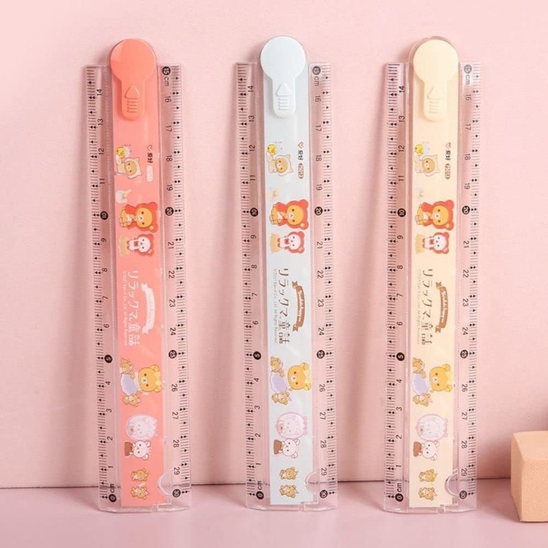 Cute Cartoon Animal Print Plastic Rulers,Ruler for School,Farmhouse ...