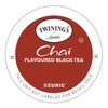 Twinings of London Chai Tea K Cup Pods for Keurig, Caffeinated Sweet and Savory Spice Black Tea Blend, Cinnamon, Cardamom, Cloves, and Ginger, 12 K Cup Tea Pods