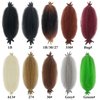 Marley Twist Braiding Hair Afro Twist Hair Natural Springy Afro Twist Hair for Faux Locs Spring Twist Hair Kinky Braiding Hair Extensions for Women. (2#, 14Inch(Pack of 3))