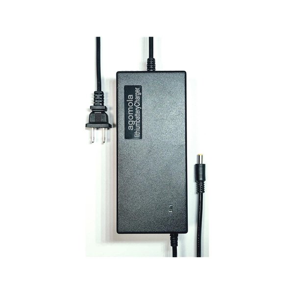 48V Battery Charger 54.6V 2A Battery Charger Power Supply Adapter for 48V Lithium Battery Charger ebike li ion Batteries Charger DC Plug with Cooling Fan