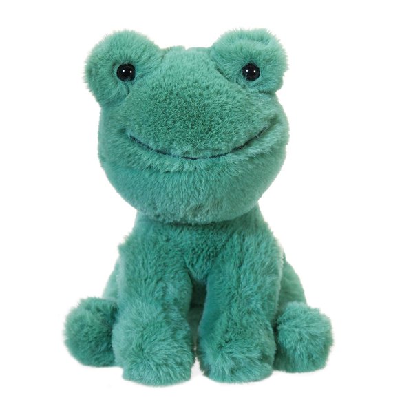 Apricot Lamb Toys Plush Green Plush Frog Stuffed Animal Soft Cuddly Perfect for Child （Green Plush Frog，8 Inches