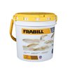 Frabill 2.2 Gallon Bait Bucket, White and Yellow (4820)
