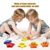20 Pieces Star Smile Face Stress Balls Toys Set for Kids, Mini Foam Smile Ball Stress Relief for Classroom Prizes Box Pinata Fillers Party Favors for Boys and Girls(Yellow)