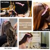 ACO-UINT 12Pcs Pink Hair Clips for Styling Sectioning, Alligator Hair Clips Salon Hair Clips Professional Alligator Clips for Hair, Hair Styling Clips Hair Accessories for Women