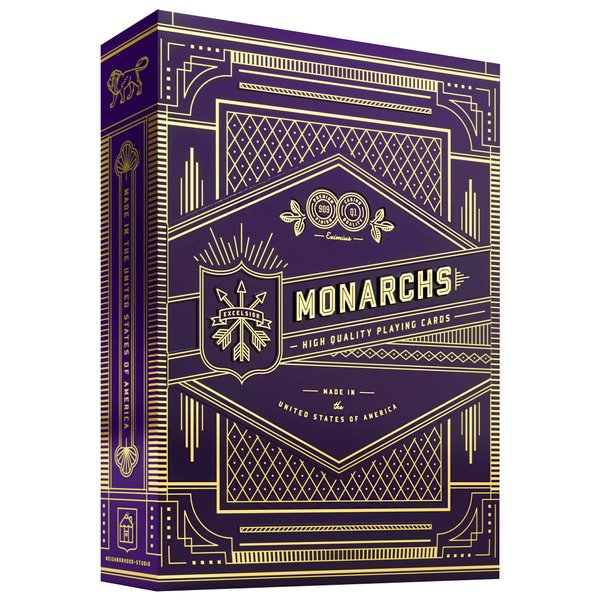 theory11 Monarchs Playing Cards (Purple)