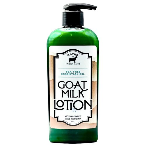 Bates Family Farm Goat Milk, Essential Oil, and Shea Butter Lotion 8 oz (Tea Tree)