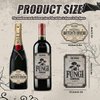 36pcs Halloween Wine Bottle Labels, Waterproof Wine Labels Potion Bottle Labels Stickers Apothecary Decals Wine Bottle Stickers for Halloween Party Decor
