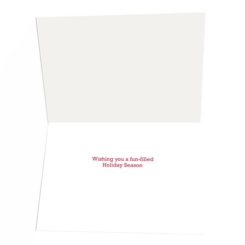 Stonehouse Collection - Funny Christmas Card - 18 Holiday Cards and Envelopes - Going to be a long night - USA Made