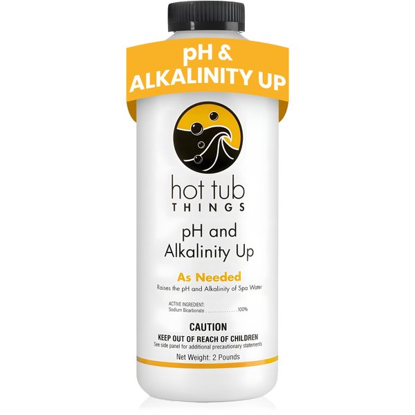 Hot Tub Things pH Up and Alkalinity Up - Balancing Formula, Spa Care with pH Plus & Alkalinity Increaser, Maintain Pool, Hot Tub, and Spa Crystal Clear Water Quality, Relaxation - 2 Pounds