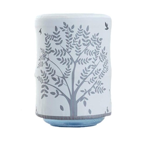 Yihoo Water Dispenser Durable Dust Proof Fabric Bucket Covers, Furniture Cover Protector 13x11 inches (Gray Big Tree)