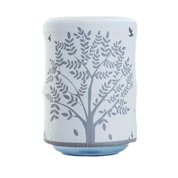 Yihoo Water Dispenser Durable Dust Proof Fabric Bucket Covers, Furniture Cover Protector 13x11 inches (Gray Big Tree)