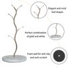 Coffee Mug Holder,Mug Rack Countertop,Leaf Shaped Mug Tree for Counter,Coffee Tea Cup Mug Holder Stand for Countertop,Perfect Coffee Bar Accessory & Kitchen Home Organizer Gold (Mug Not Included)