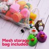 Rubber Duck Toy Assortment - Ducky Playset Bath Toys in Mesh Bag - Jeep Ducks for Ducking - Rubber Duckies for Beach Pool - Goody Bag Stuffers Classroom Prizes 18 Pcs
