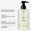 Salt & Stone Facial Cleanser | Sprirulina & Yuzu Cleanser | Gentle Face Wash, Makeup Remover + Pore Minimizer for All Skin Types | Vegan (7.2oz)