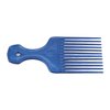 1Pc Blue Salon-Style Hair Pick and Barber Comb - Pick Comb for Curly Hair and Parting Comb Hair Care Comb for Thick Hair Quality Barber Supplies, Styling Tools and Appliances