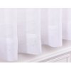 MYSTIC-HOME Sheer Curtains White 63 Inch Length, Rod Pocket Voile Drapes for Living Room, Bedroom, Window Treatments Semi Crinkle Curtain Panels for Yard, Patio, Villa, Parlor, Set of 2, 52"x 63"