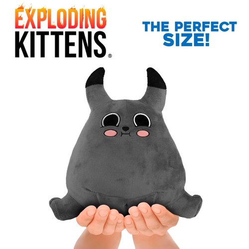 Just Toys LLC Exploding Kittens 8″ Evil Cat Netflix Series Plush – Godcat & Evil Cat – Official Licensed Soft Toy for Kids & Fans