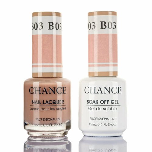 Cre8tion CHANCE Colors Bare Collection Soak Off Gel Polish (15 ml/.5oz) (B03)
