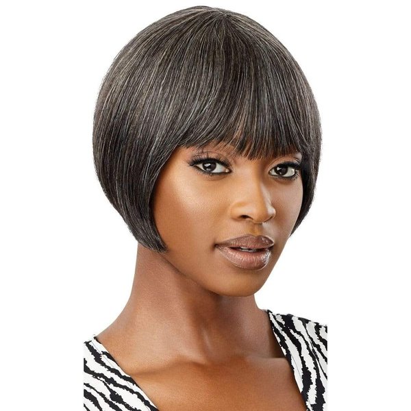 Outre Fab & Fly Gray Glamour Unprocessed Human Hair Wig - HARRIET (FF34/51)
