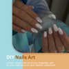 White Press on Nails Medium Coffin Nails,Glue on Nails Medium Length,Fake Nails Square Nails Press on,Short Acrylic Nails False Nails,Static Nails Trapezoid Shaped,Gel Nails Stick on Nails in 24 PCS