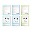 E5 Sheet Mask - Blue Set (Aloe, Green Tea, Collagen) 24 pcs